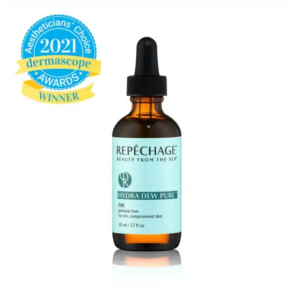 Repêchage Hydra Dew Pure öljy, 50 ml, palkittu Dermascope 2021 Aestheticians' Choice Awards -palkinnolla. Hajusteeton, kuivalle iholle.